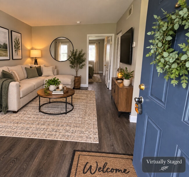 Welcome Home! Virtually Staged Entry - Golden Age Apartments