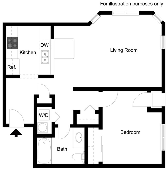 Floor Plan A - Underwood Station