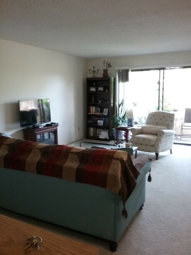 Living Room & Balcony - 5000 S Centinela Ave