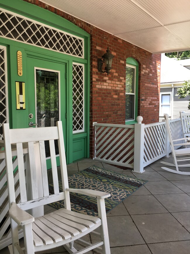 The condo offers direct access to the large front porch - 764 Edgewood Ave NE