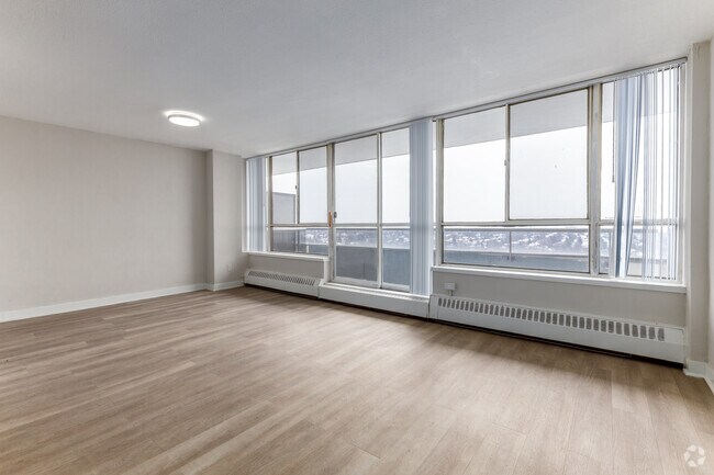 2 chambres, 1 salle de bain - 101 m² - Salon - Rideau Towers