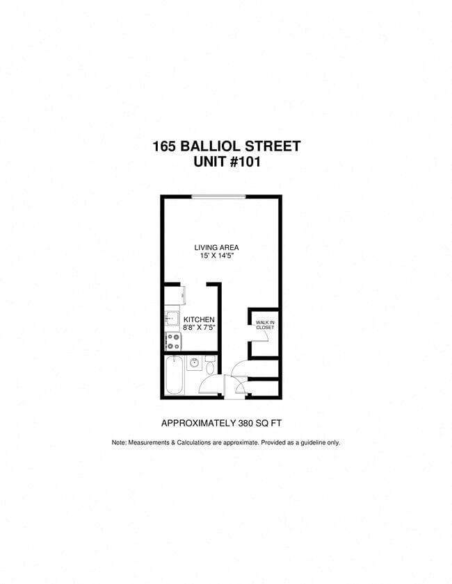 Floorplan - 165 Balliol
