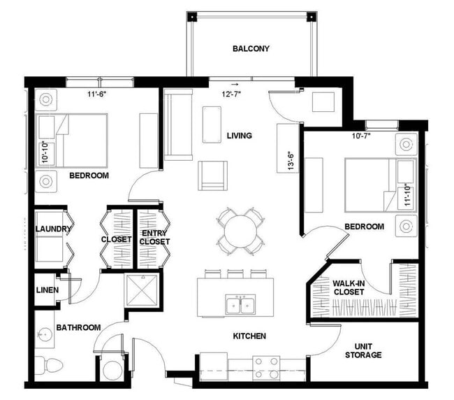 Floorplan - Blairs Ferry