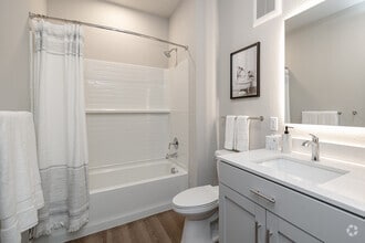 1BR, 1BA - 751 - 756SF - Bathroom - The Junction at Rogers