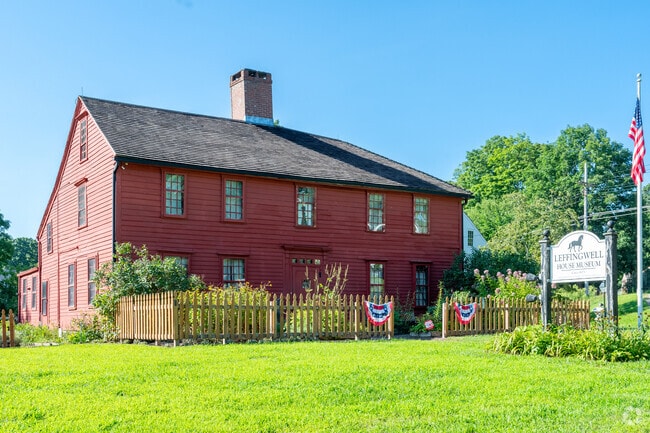 Explore the rich New England Colonial history at Leffingwell House Museum in Taftville, CT.