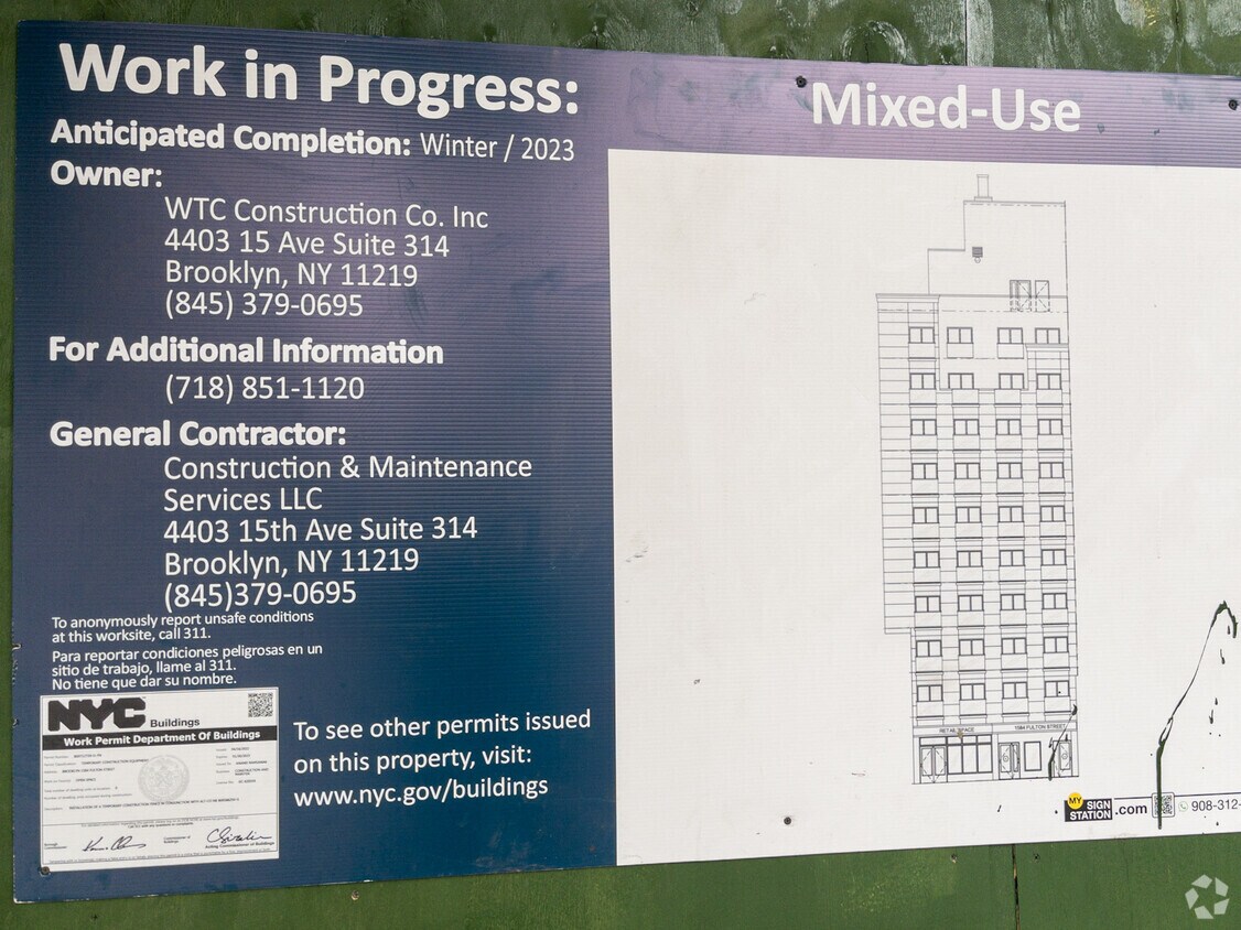 Foto del edificio - 1584 Fulton St