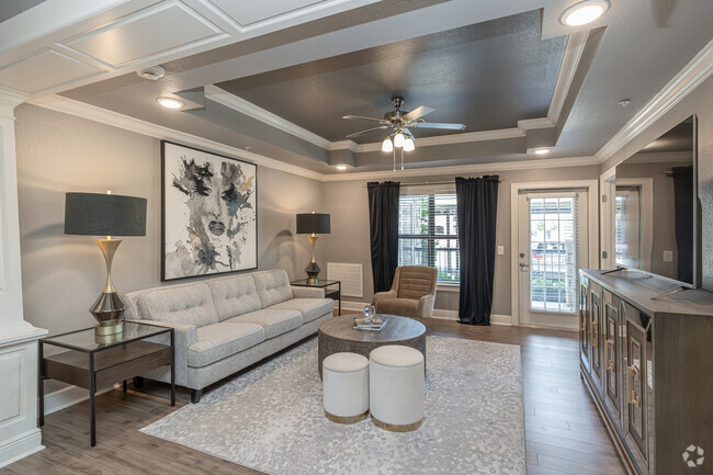 2BR, 2BA - 1,250SF - Living Room - The Pointe at Bentonville