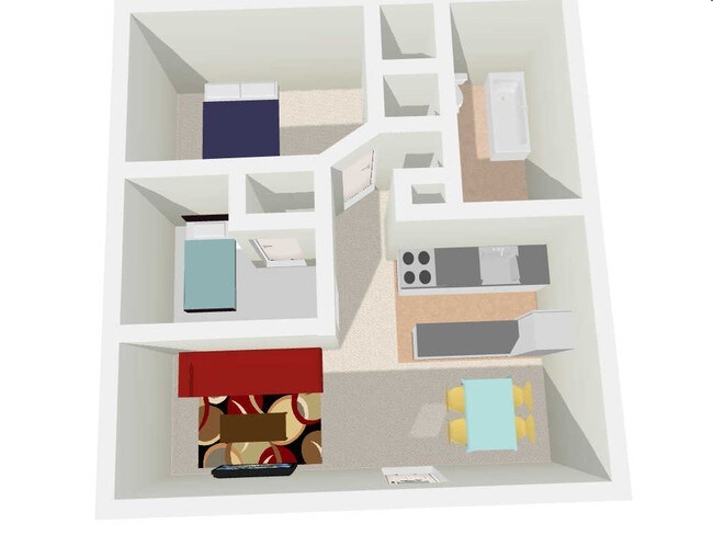 2HAB/1BA - Casa Linda