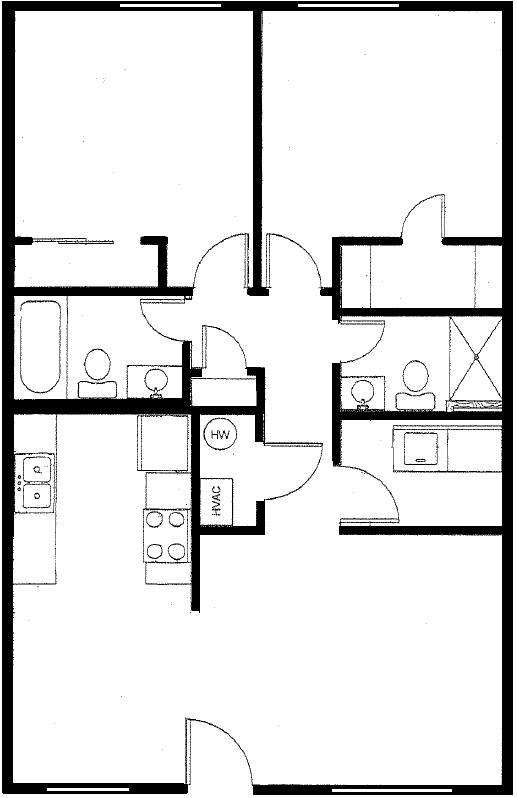 2BR/2BA - Southbrook Apartments