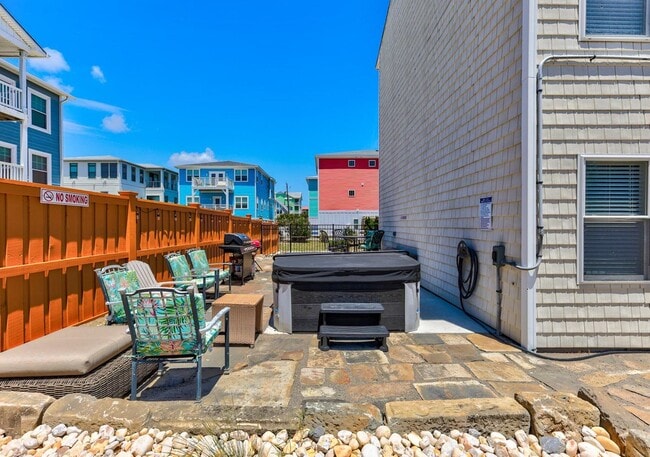 back patio - 1207 Fort Fisher Blvd N