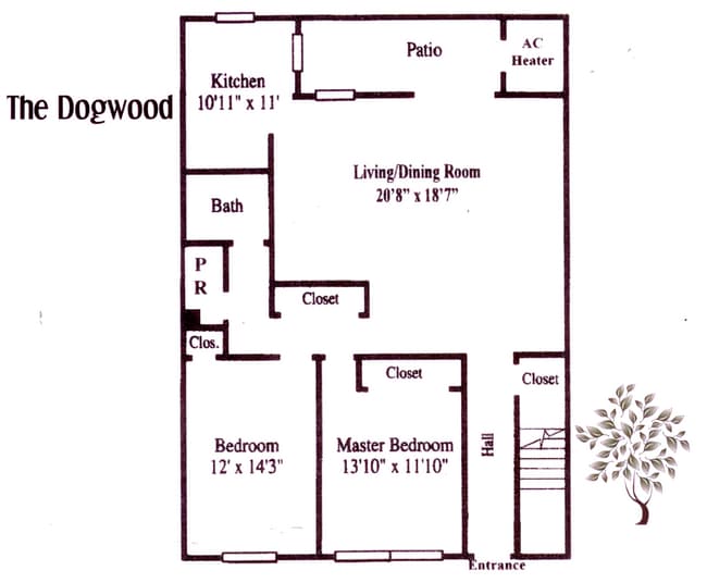 Photo - 1st Floor: Enjoy effortless step-free access and ground-level living, with a main bathroom and a ... Apartment
