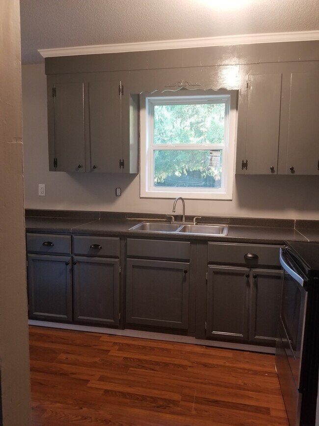 Kitchen window view - 109 Astor St