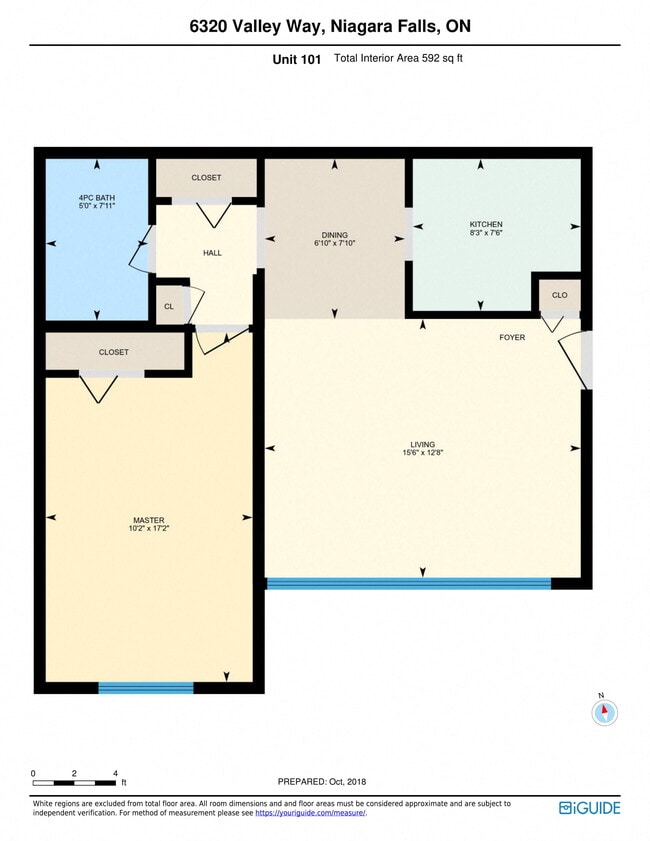 Plan d'étage - 6320 Valley Way