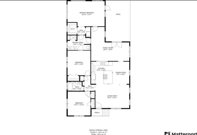 Floor Plan - 1404 Kinney Ave