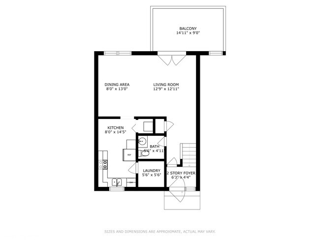 2 hab. 1,5 baños Casa adosada Primer piso - 2400 Blue Harmony