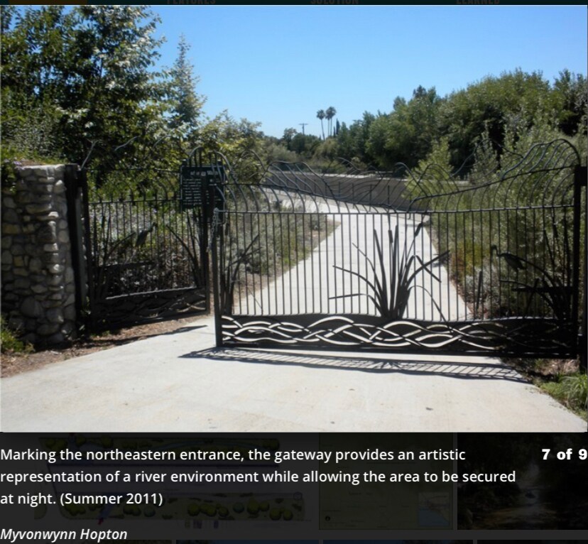 Entrance to this secret nature path - 12921 Oxnard St