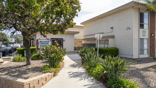 Entrance to Leasing Office - Mollison Garden Apartments