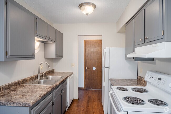 2 habitaciones, 2 baños - 960 pies cuadrados - Cocina - Edina Manor Apartments