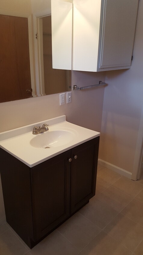 Bathroom remodeled - 208 3rd Ave