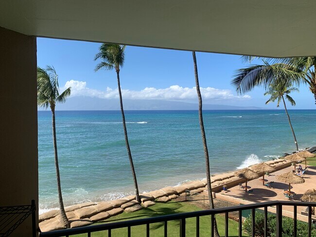 View from Lanai - 4327 Lower Honoapiilani Rd