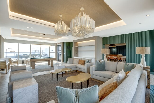 Newly renovated rooftop lounge - Lenox Club