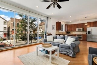 Open Living Room/ Kitchen - 1541 W Chestnut St