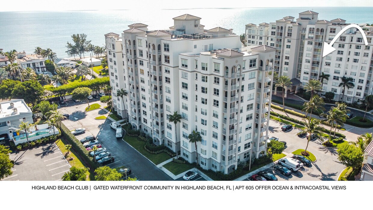 3606 S Ocean Blvd Unit 605, Highland Beach, FL 33487 Condo for Rent