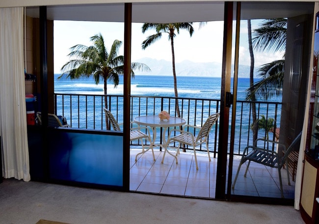 View from Lanai - 4327 Lower Honoapiilani Rd