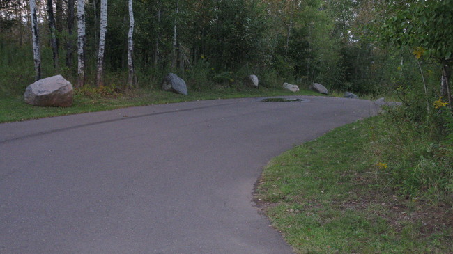 Driveway from Samuelson Road - 5185 Samuelson Rd