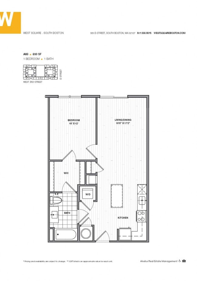 Interior Photo - West Square Apartments