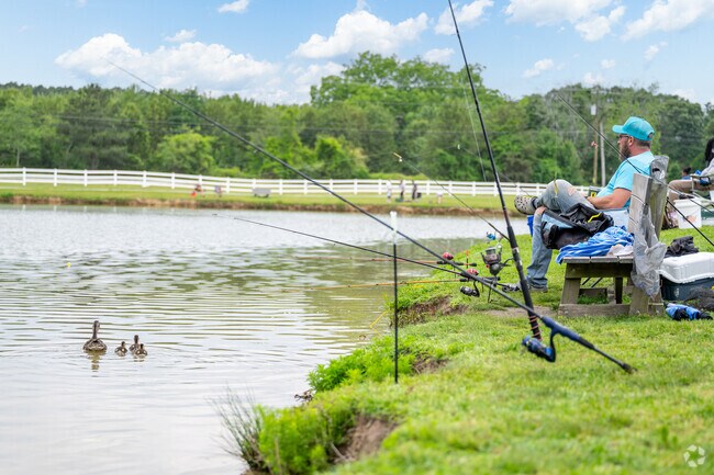 Sit back and relax while fishing in the Walton County Fishing Derby.
