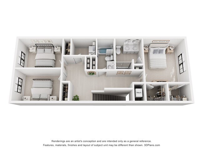 Plano de planta - Porchlight Twin Lakes