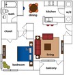 1 Bedroom