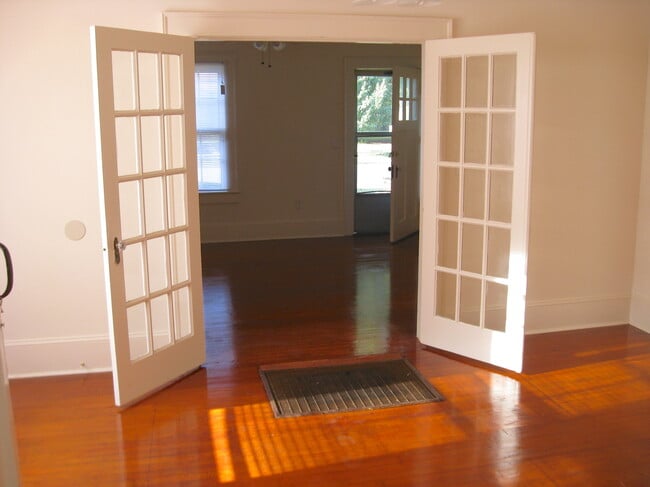 French Doors from Dining to Living Room - 128 E 8th St