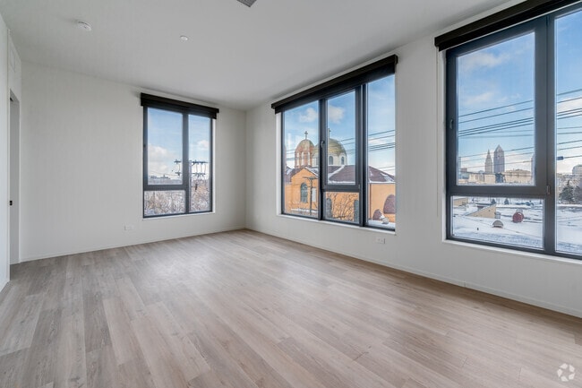 2BR, 2BA - 1,103SF - Living Room - Driftwood Apartments