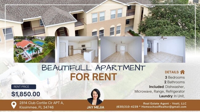 Gated Club Cortile 3/2 Condo 1st-Floor In-Unit Laundry - Gated Club Cortile 3/2 Condo 1st-Floor In-Unit Laundry