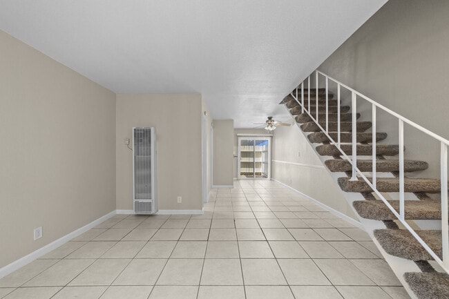 Unit living space at Olive Tree Townhomes in Costa Mesa, CA - Olive Tree