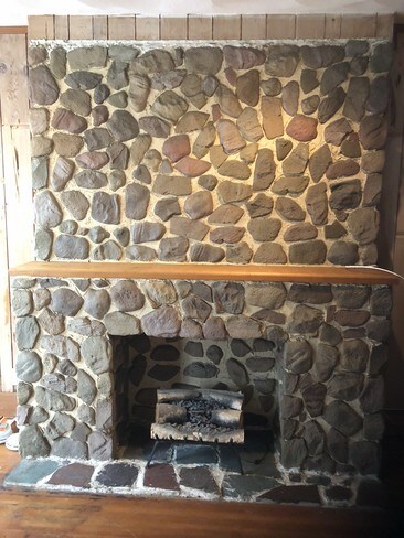 decorative fire place - 932 E 4th St