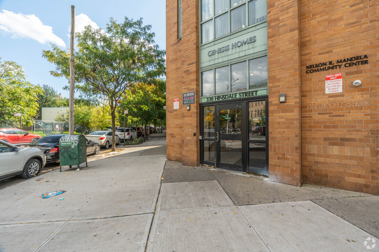 Building Entrance - Genesis Homes