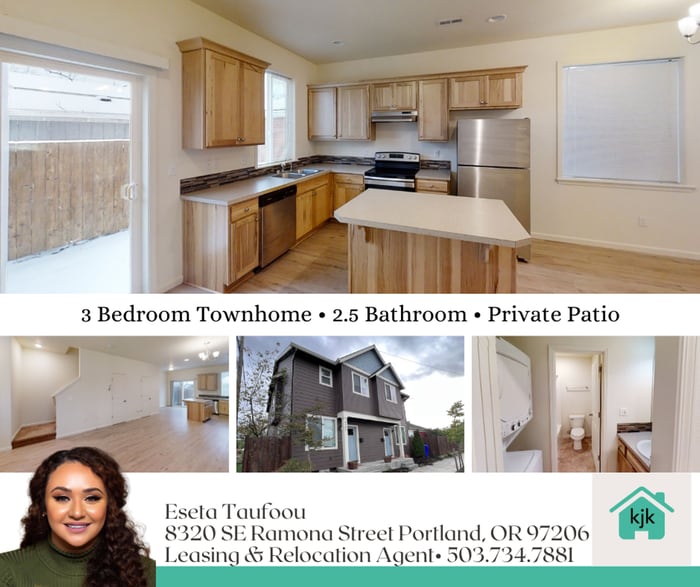 Now Showing- Charming 3-Bedroom Townhome in Lively Lents Neighborhood - Your New Home Awaits! - Now Showing- Charming 3-Bedroom Townhome in Lively Lents Neighborhood - Your New Home Awaits!