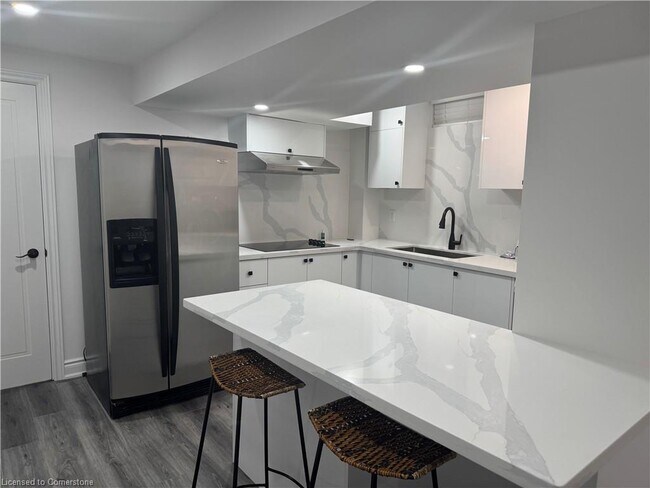 Kitchen with Island - 44 Isabella St