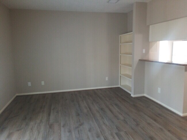 Bookshelves in Living Area - 7575 Cambridge St