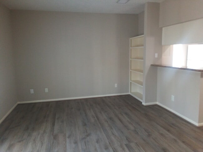 Bookshelves in Living Area - 7575 Cambridge St