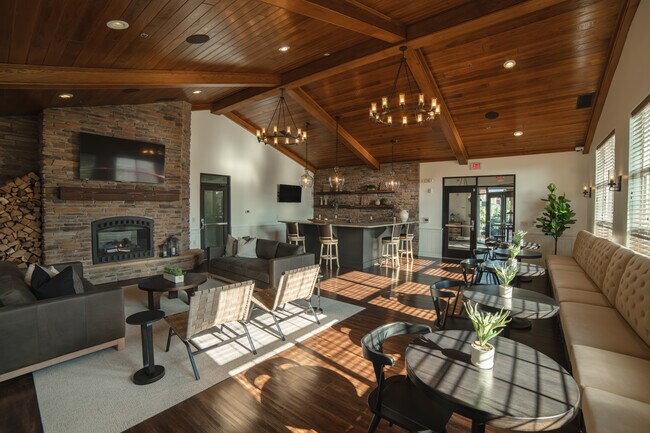 Casa club - Área de descanso - Enclave Apartments