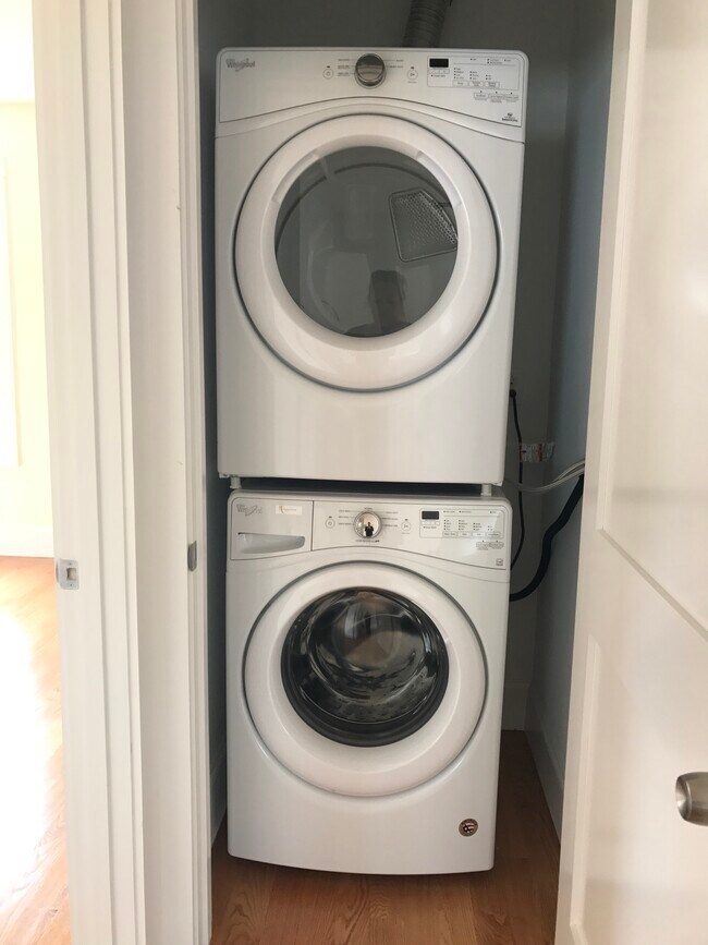 In unit laundry - 134 Parsons St