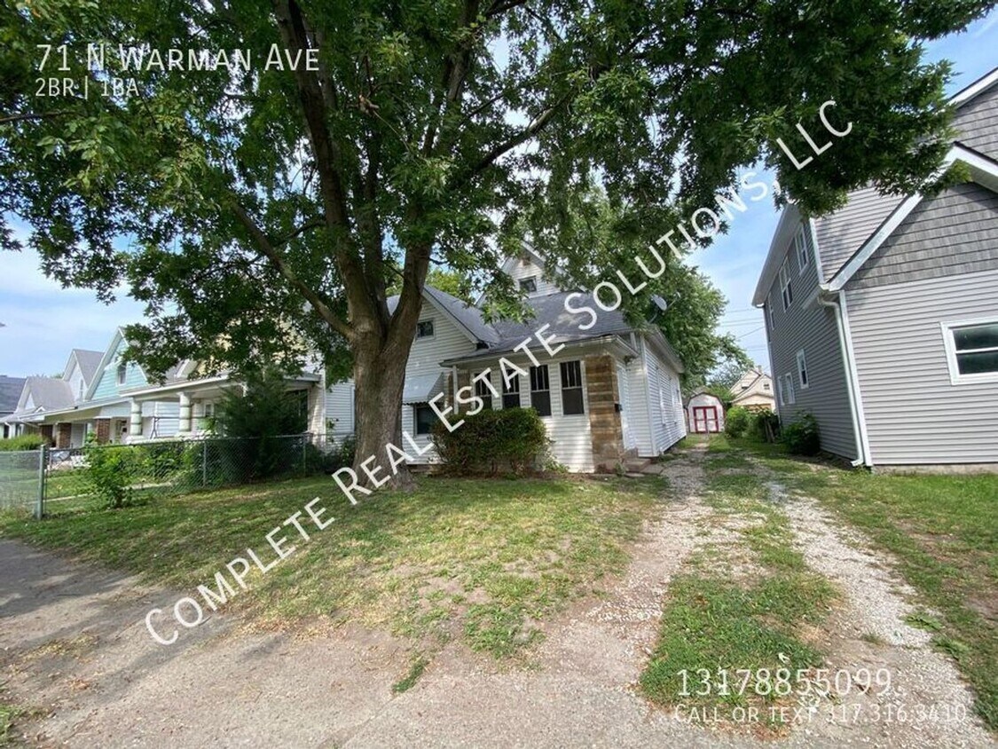 71 N Warman Ave, Indianapolis, IN 46222 House Rental in Indianapolis