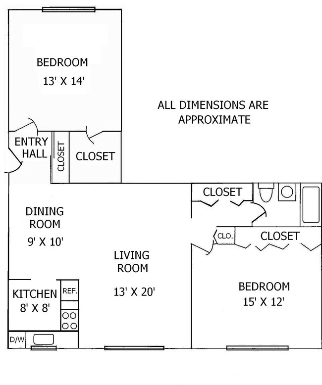 Scott Court Apartments Rentals Ridgefield Park, NJ