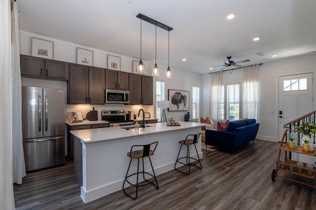 parcHAUS at Celina open kitchen - parcHAUS at Celina Parkway