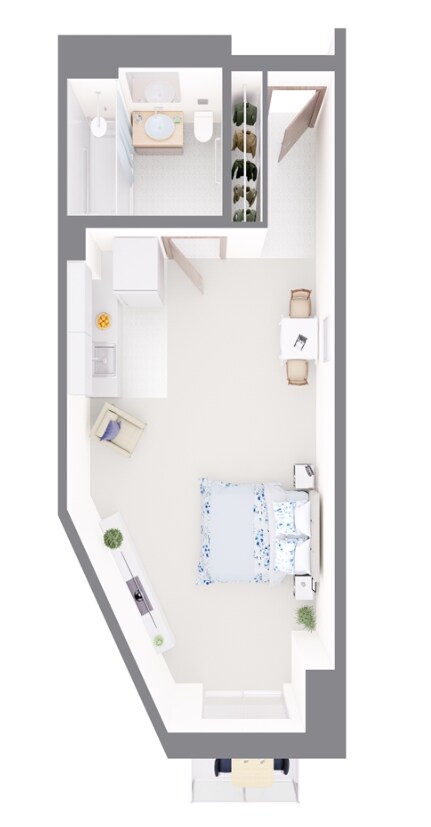 Plano de planta - Amica of Dundas