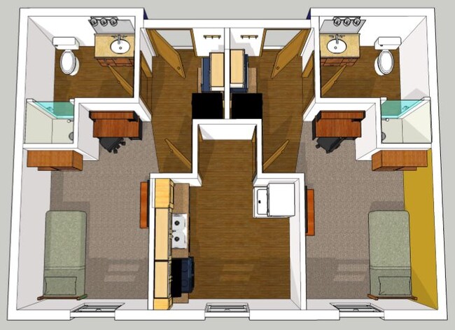 Plano de planta - Newman Heights